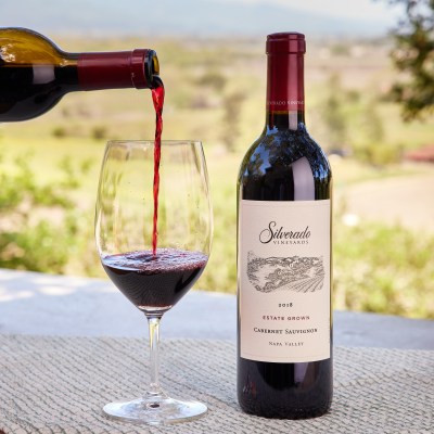 Silverado Vineyards 2018 Estate Cabernet 750ml In situ Photo HR Credit Rocco Ceselin